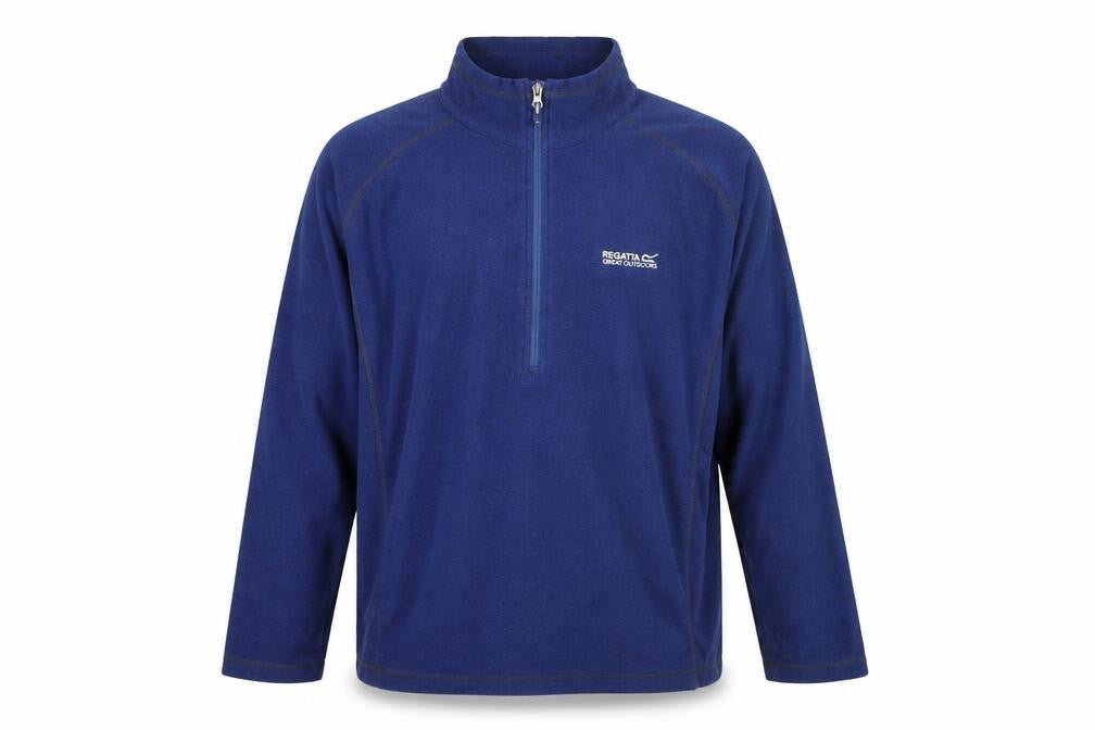 Regatta Mens Blue 2XL Pullover Fleece Sweatshirt Half Zip Outdoor Top