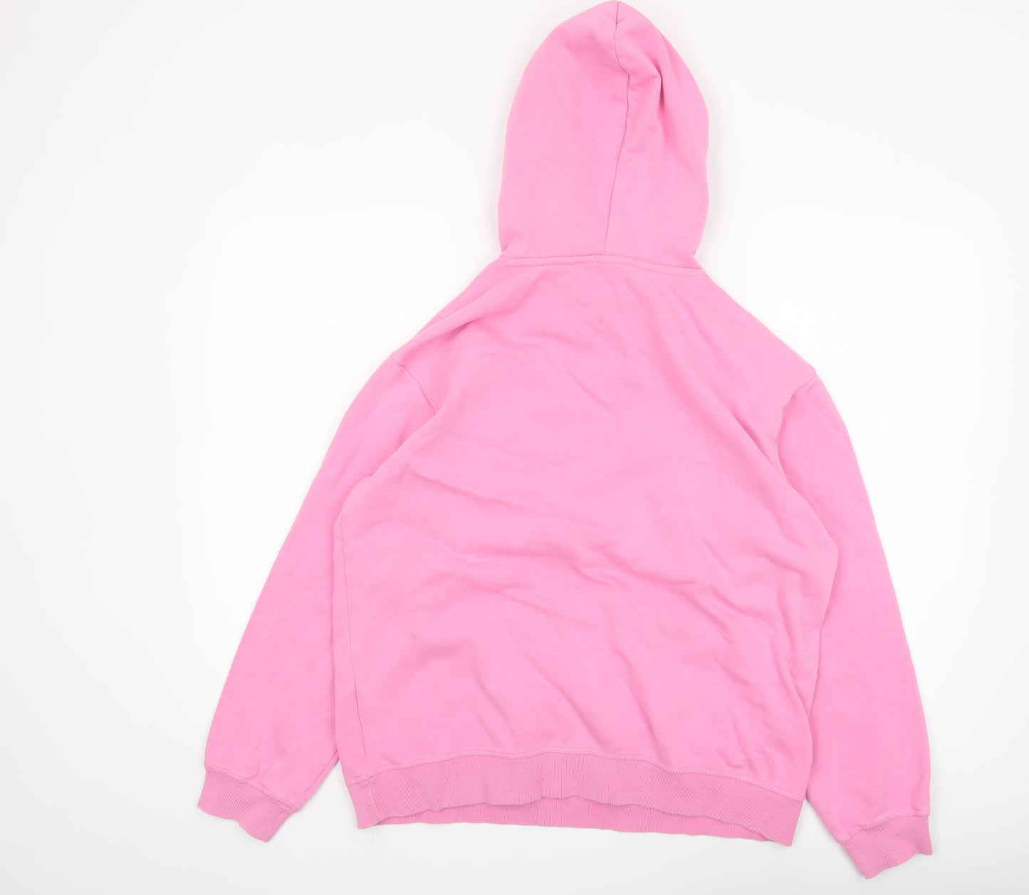 H&M Women Pink Mickey Mouse Pullover Hoodie Size S