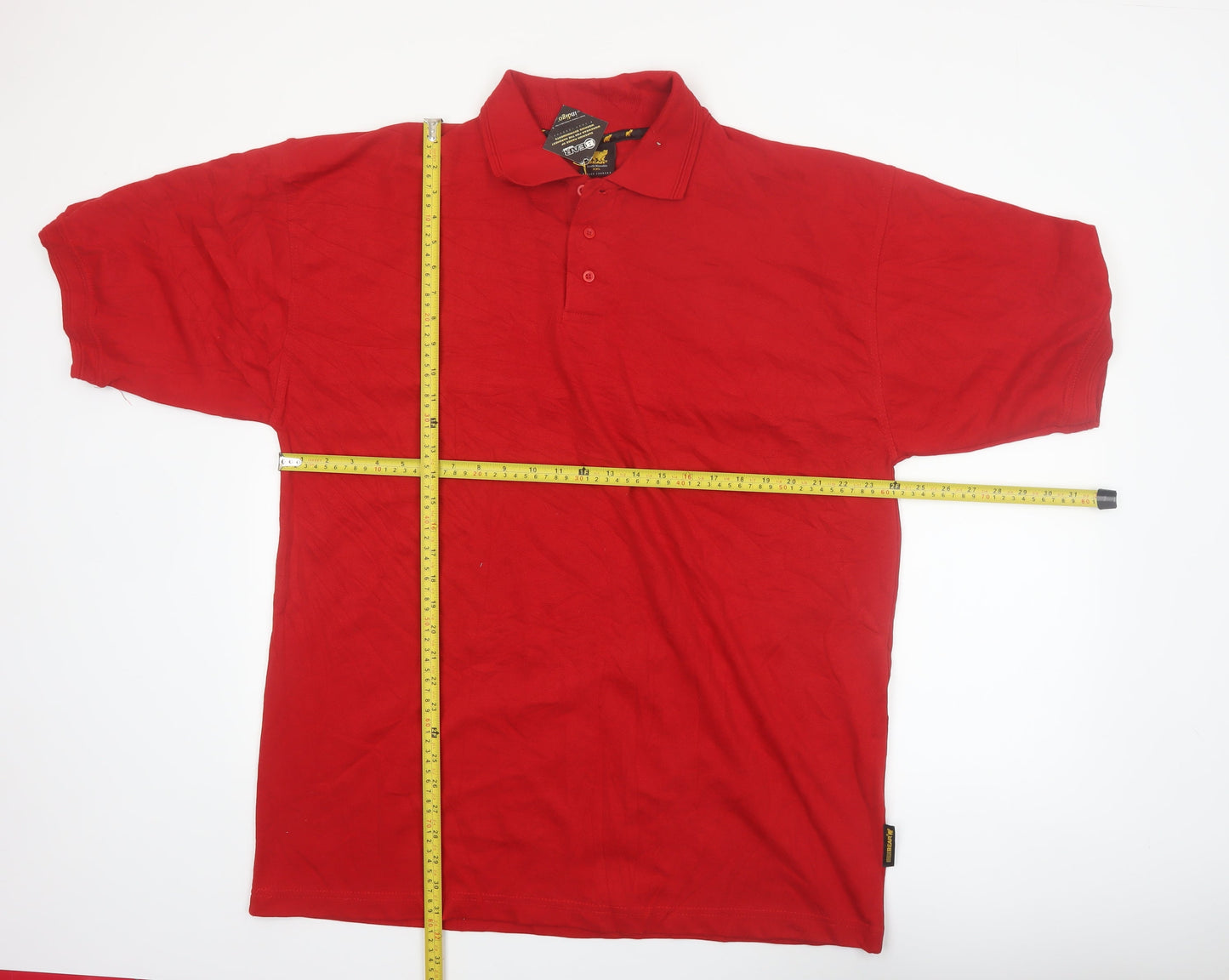Work Bear Men's Red 2XL Durable Short Sleeve Polo Shirt