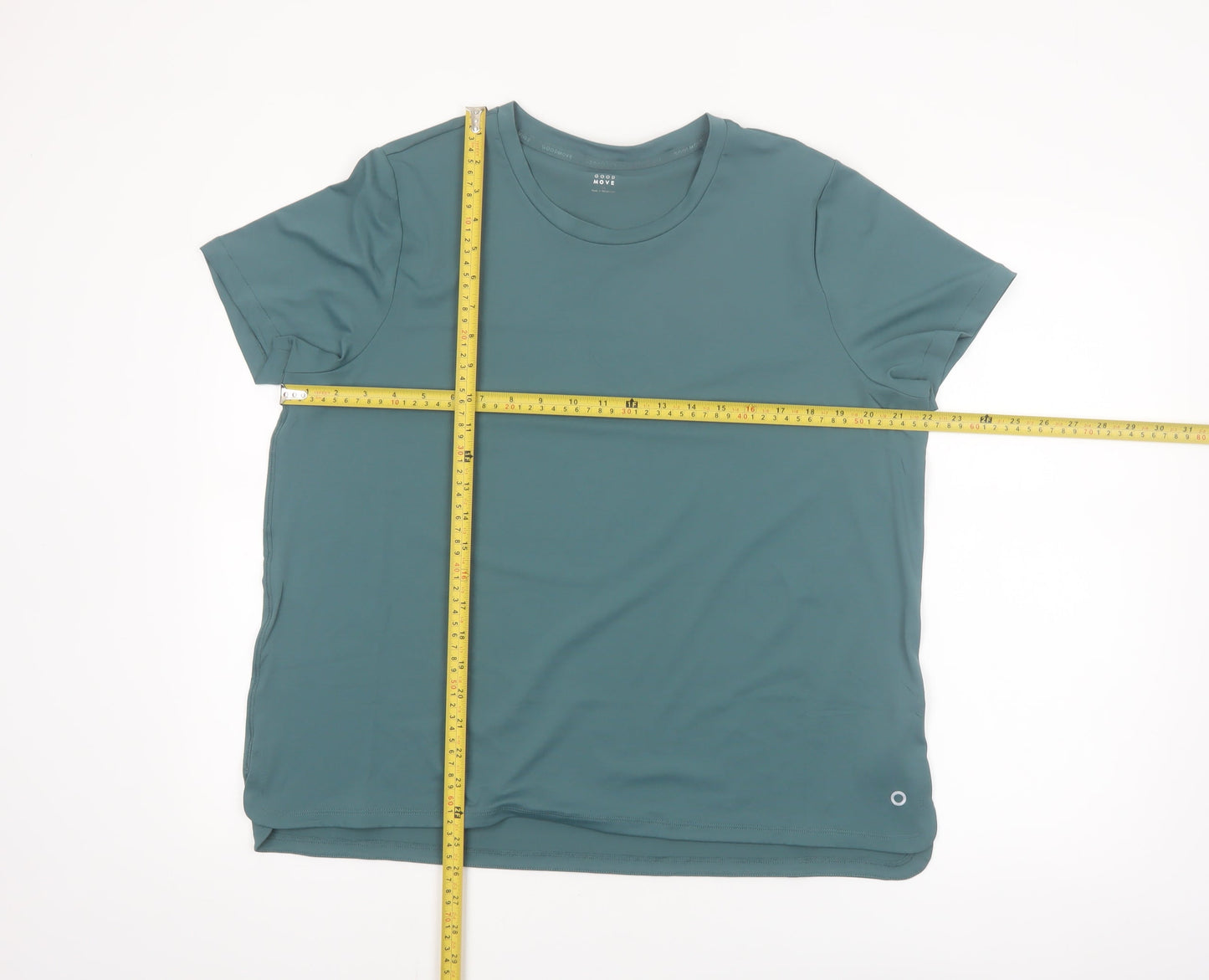 Marks and Spencer Women's Green Goodmove Active T-Shirt Size 20