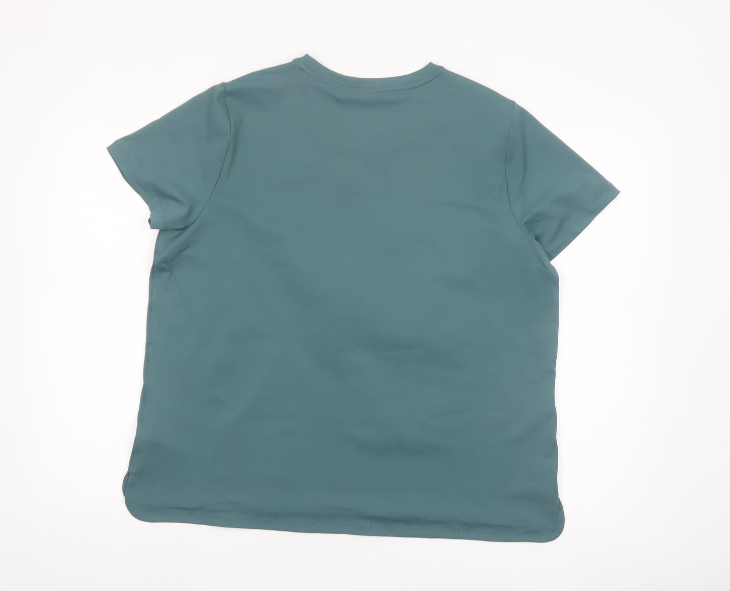 Marks and Spencer Women's Green Goodmove Active T-Shirt Size 20