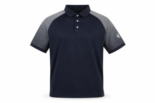 Pádraig Harrington Men's Blue Golf Polo Shirt Size S UV Protection