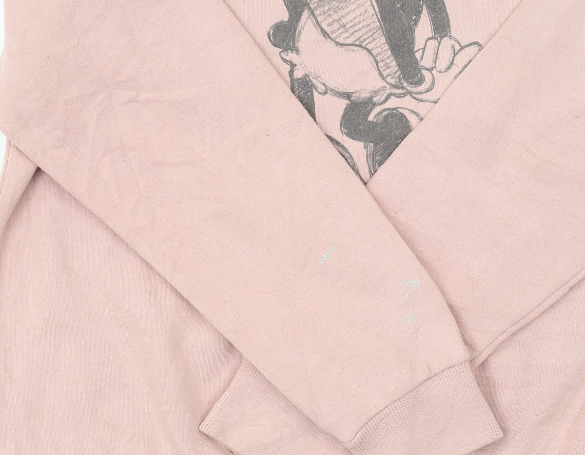 Additional view of Disney Women Pink Minnie Mouse Graphic Pullover Sweatshirt, size 10, M