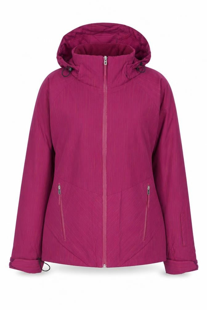 Columbia Women’s Pink Hooded Waterproof Parka Jacket Size S