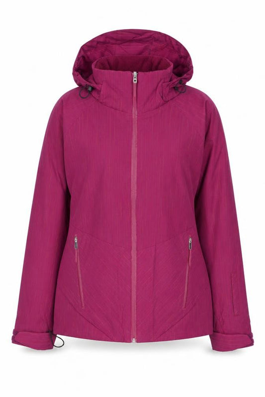 Columbia Women’s Pink Hooded Waterproof Parka Jacket Size S