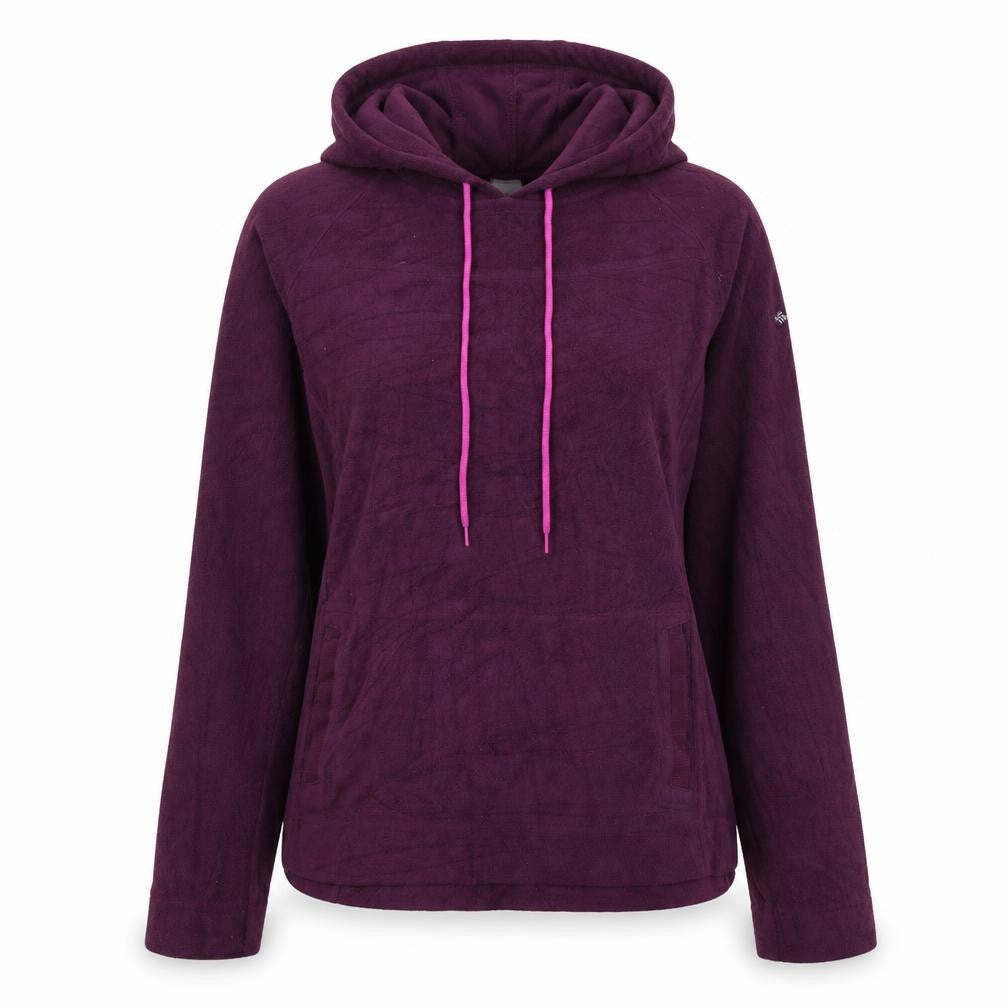 Columbia Women's Purple Pullover Hoodie Size L Hooded Fleece