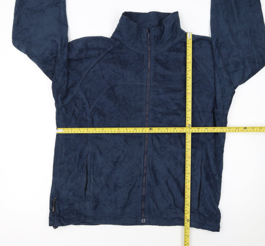 Columbia Women's Blue Fleece Interchange Jacket Size L