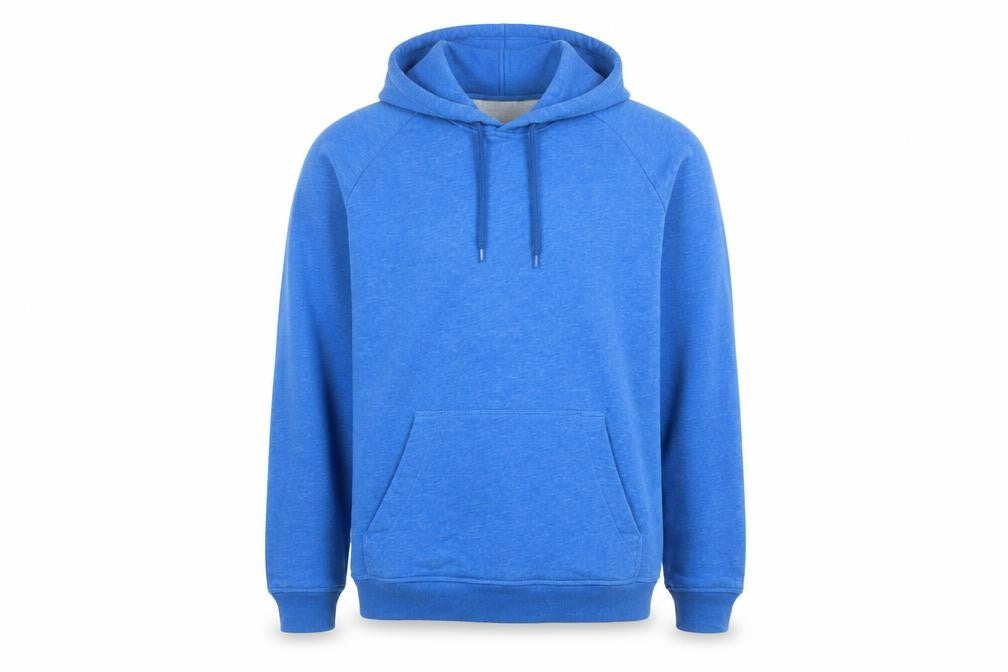 H&M Men's Blue Regular Fit Pullover Hoodie Size M