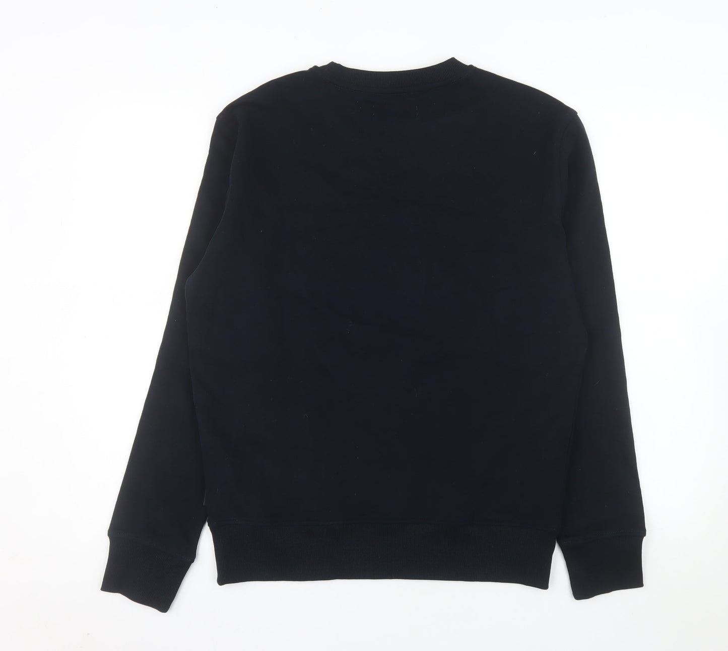 Marks and Spencer Men's Black Crew Neck Pullover Sweatshirt Size M