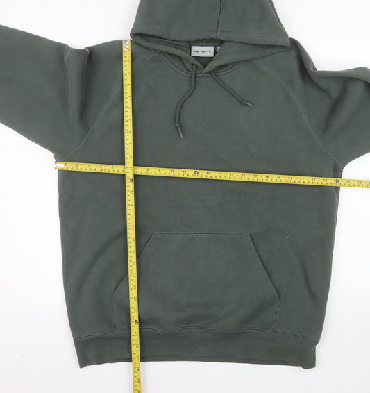 Carhartt WIP Men's Green XL Pullover Hoodie Cotton Blend