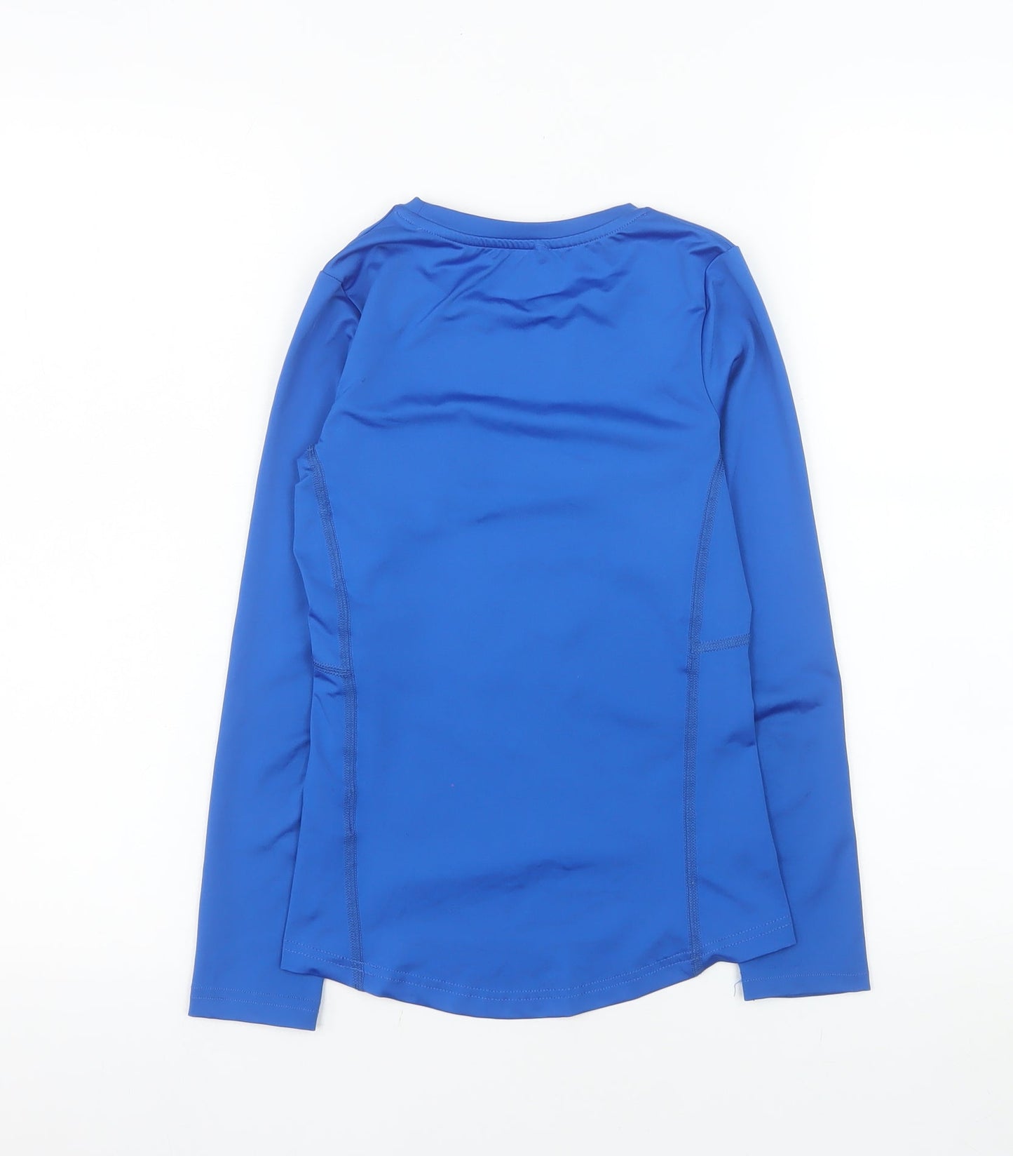 Castore Boys Blue Long Sleeve Athletic Top Size M Moisture Wicking