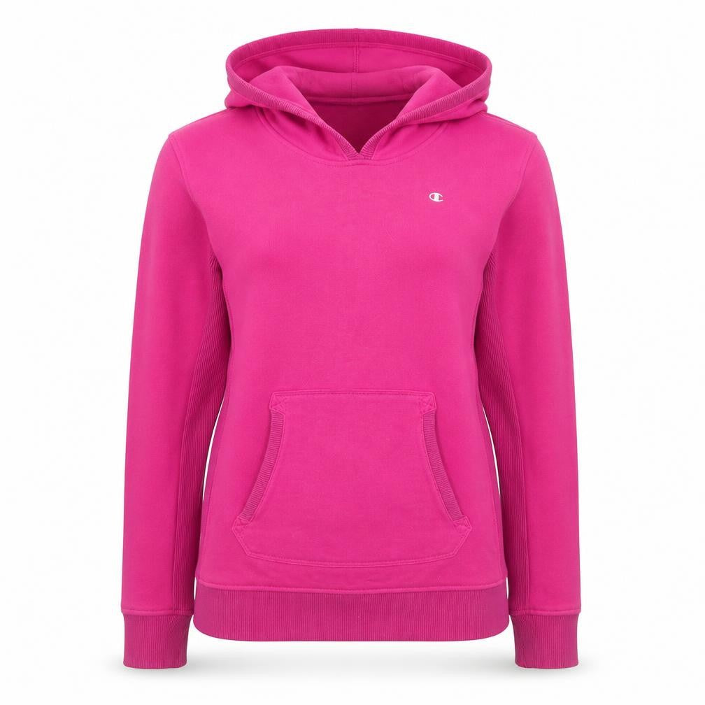 Champion Women's Pink Pullover Hoodie Size L Cotton Blend