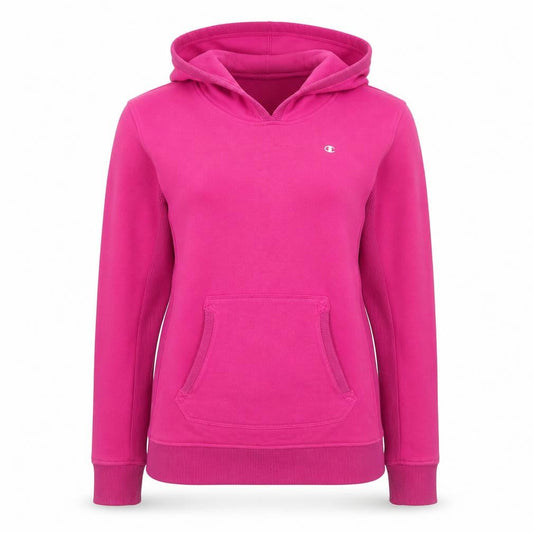 Champion Women's Pink Pullover Hoodie Size L Cotton Blend