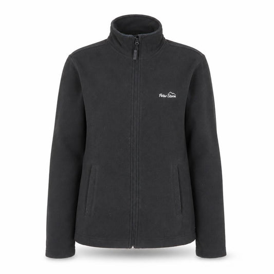 Peter Storm Womens Black XS Fleece Full Zip Outdoor Jacket