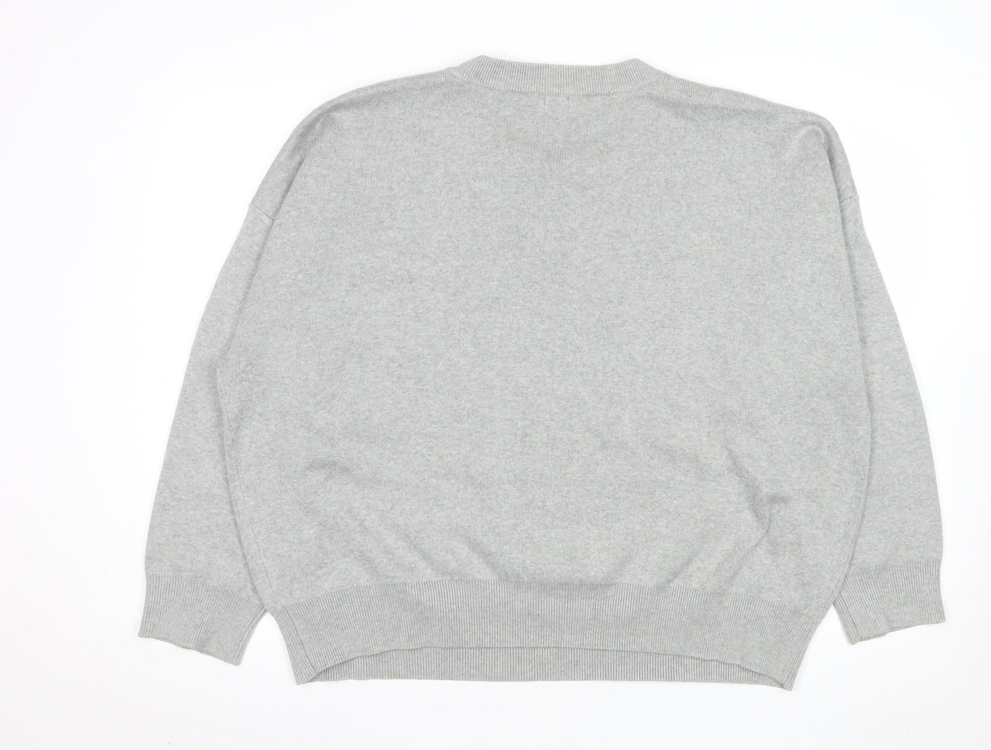 Kin by John Lewis Men's Grey XL Pullover Knit Sweatshirt
