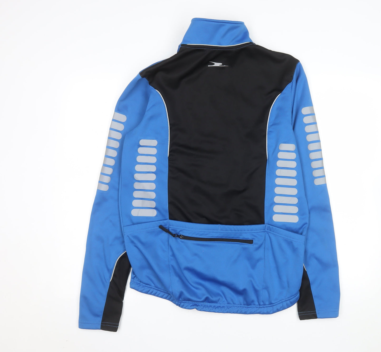Crane Men's Blue Windbreaker Softshell Cycling Jacket M