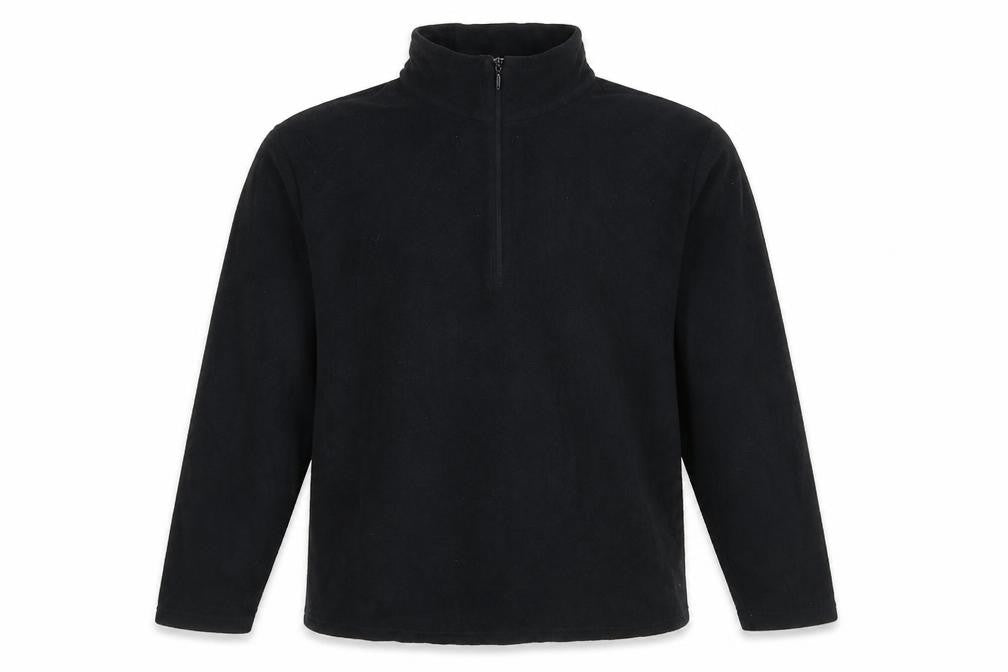 Columbia Mens Black XL 1/4 Zip Fleece Pullover Sweatshirt