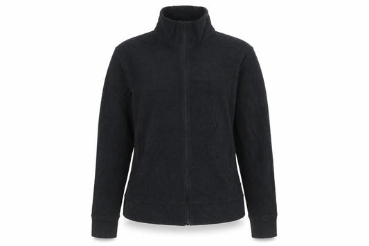 Columbia Women's Black Fleece Full Zip Jacket Size L