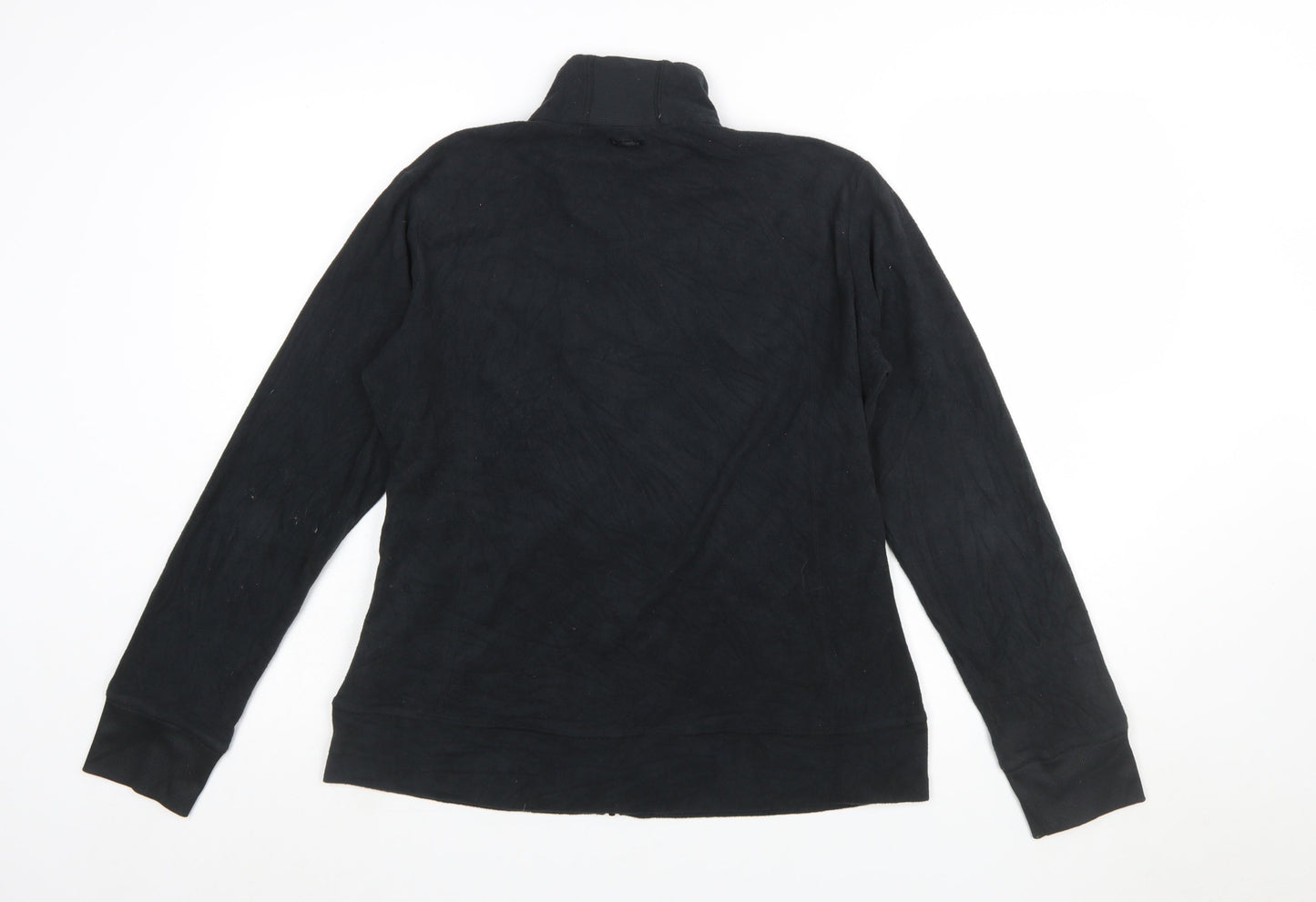 Columbia Women's Black Fleece Full Zip Jacket Size L