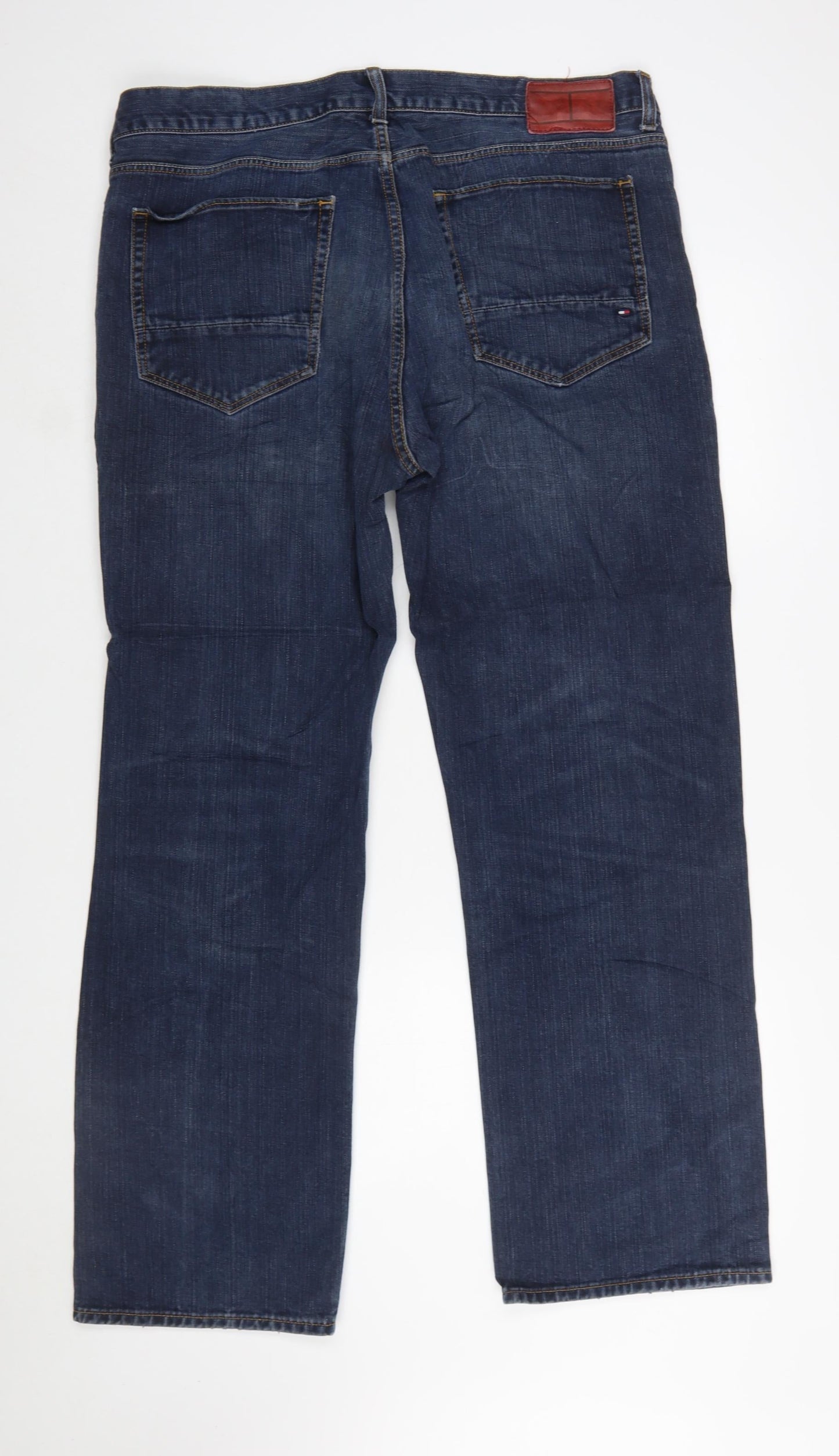 Tommy Hilfiger Men's Blue Straight Denim Jeans W38 L32