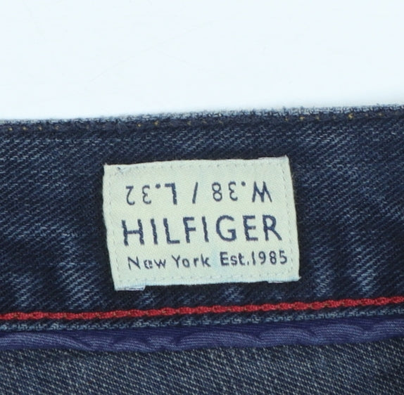 Tommy Hilfiger Men's Blue Straight Denim Jeans W38 L32