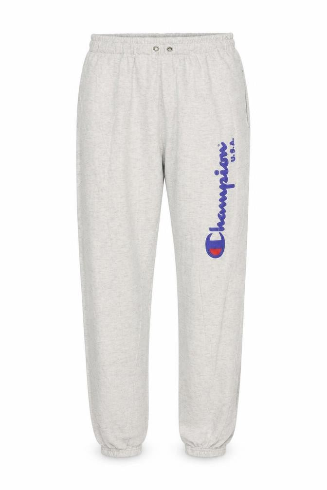 Champion USA Men's Grey Small Sweatpants Retro Joggers
