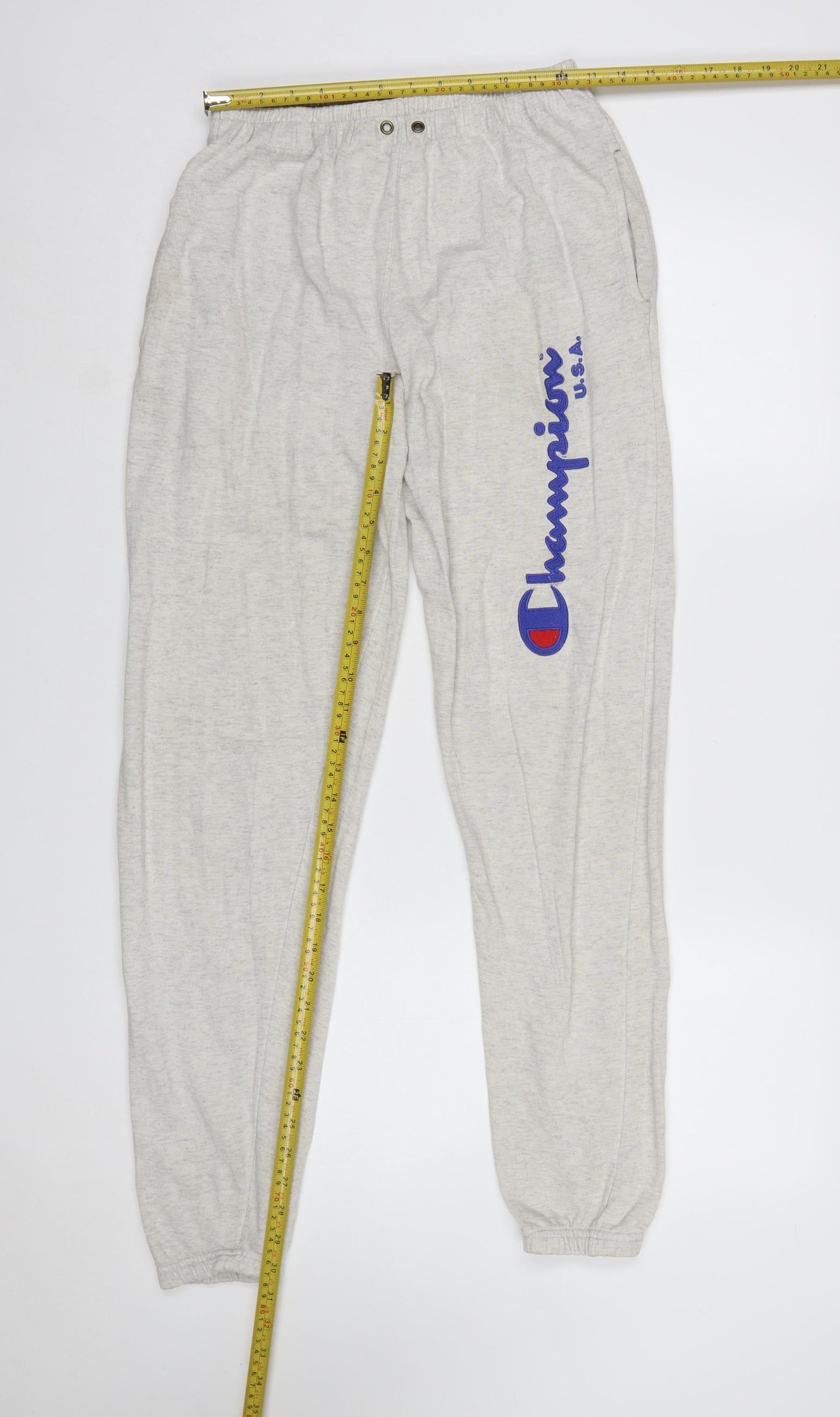 Champion USA Men's Grey Small Sweatpants Retro Joggers