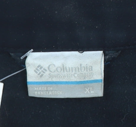 Columbia Men's Black XL Soft Shell Outdoor Jacket