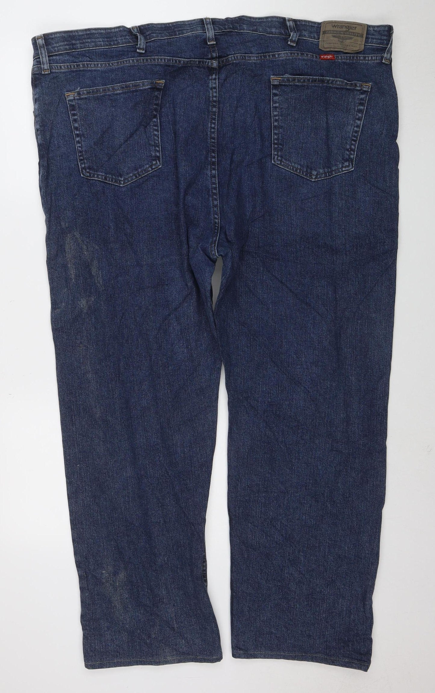 Wrangler Women Blue Regular Fit Straight Jeans Size 48x30