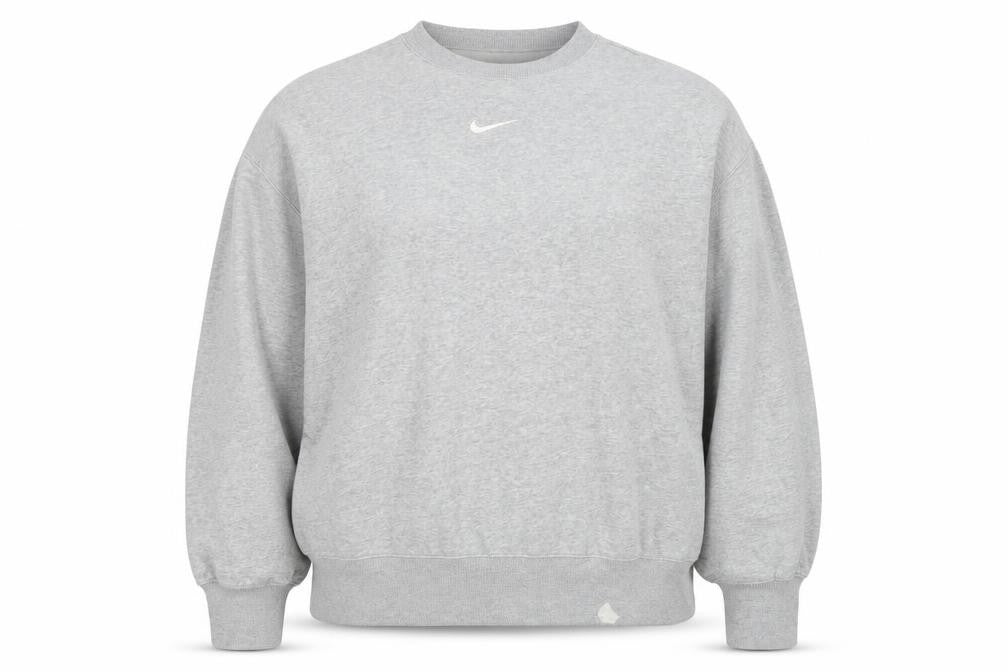 Nike Women’s Grey Crew Neck Pullover Sweatshirt Size L