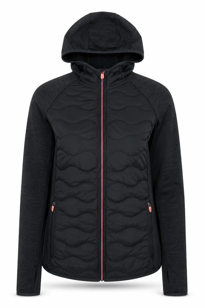 St. Bernard for Dunnes Stores Womens Black XS Hooded Puffer Jacket
