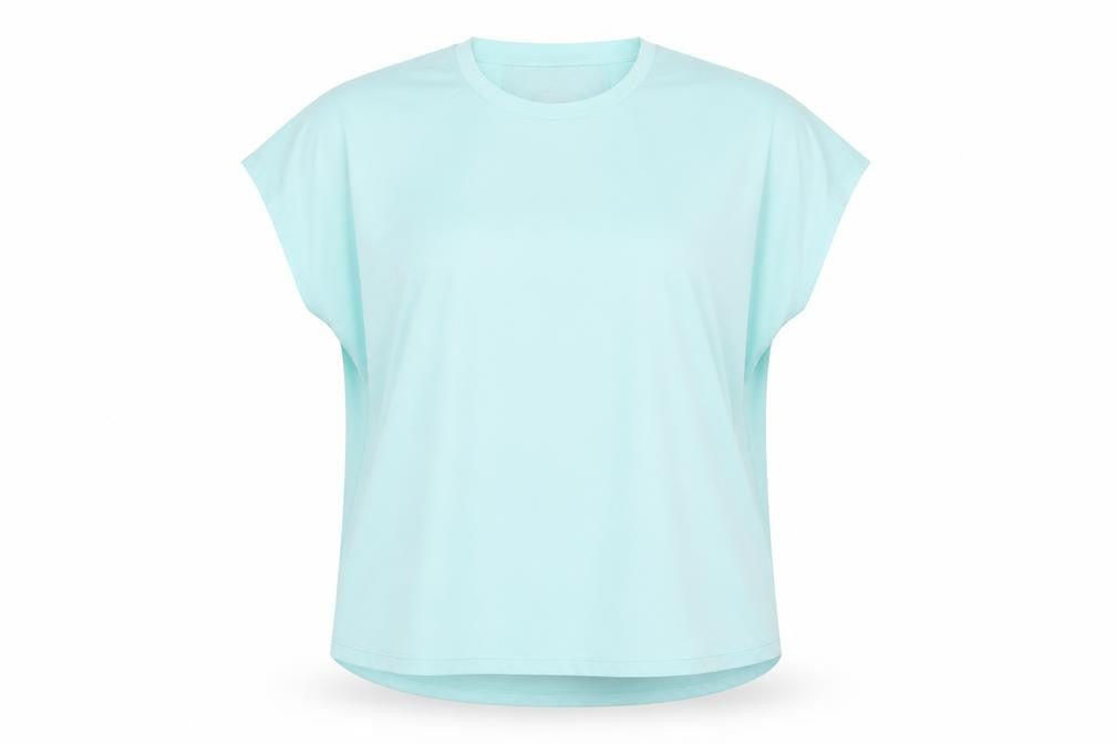 Dunnes Womens Blue XL Basic Sleeveless Stretch T-Shirt