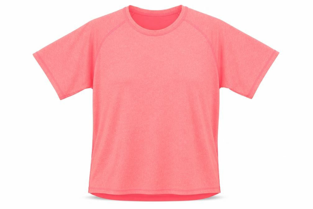 Dunnes Womens Pink Short Sleeve Basic T-Shirt Size L