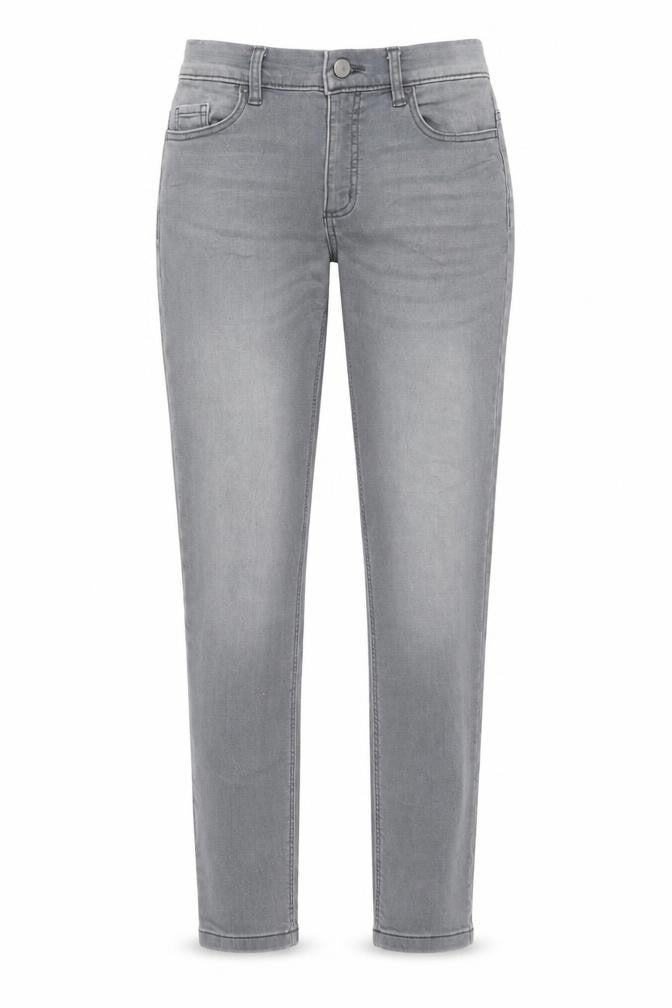 Front view of Dunnes Women's Grey Skinny Jeans, size 10 Slim, Fit Denim