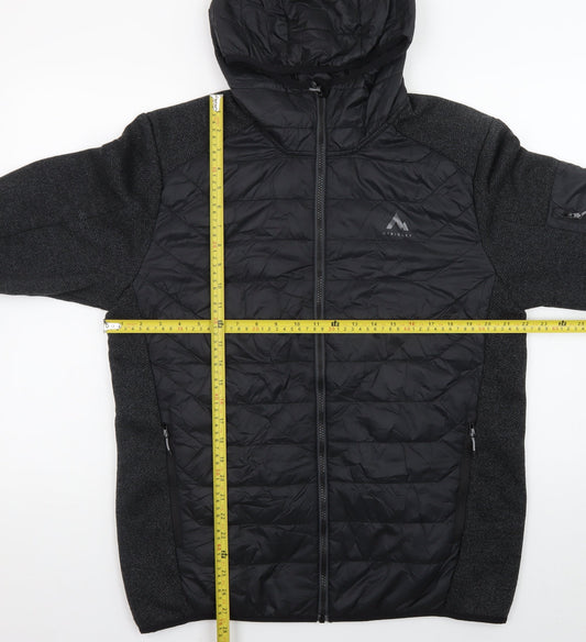 McKINLEY Men's Black XL Puffer Hooded Insulated Jacket