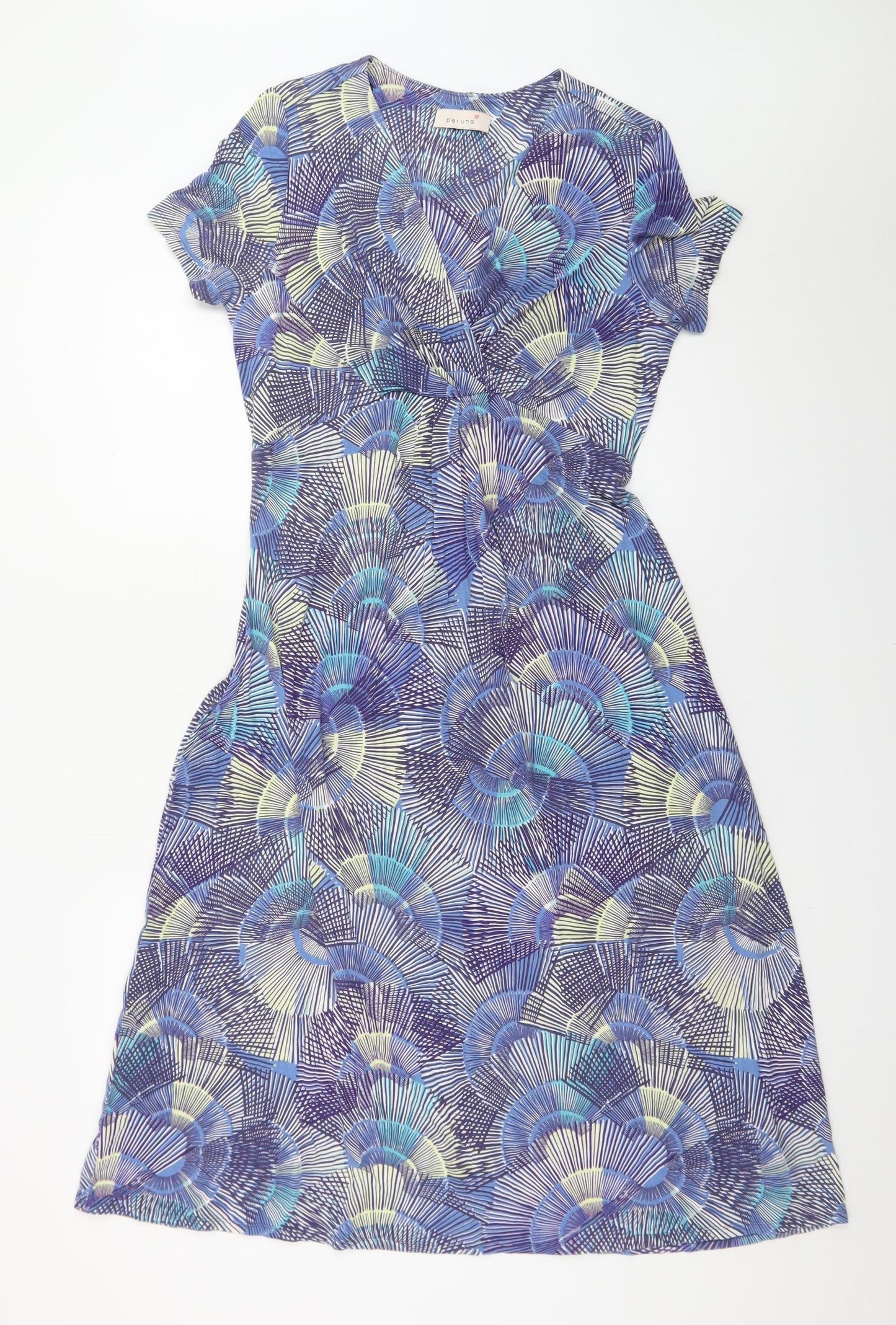Marks and Spencer Womens Multicoloured Size 12 Wrap Dress