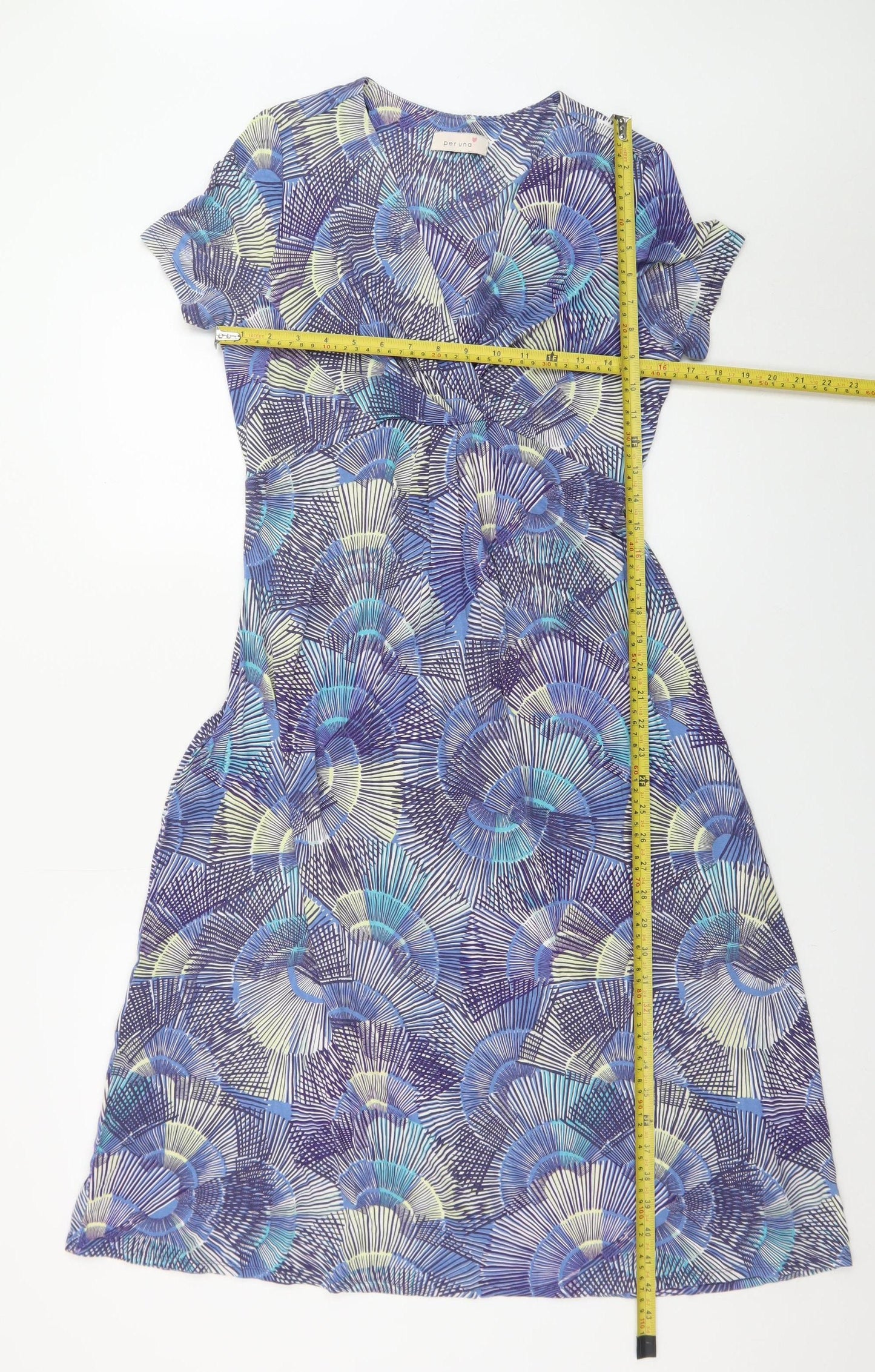 Marks and Spencer Womens Multicoloured Size 12 Wrap Dress