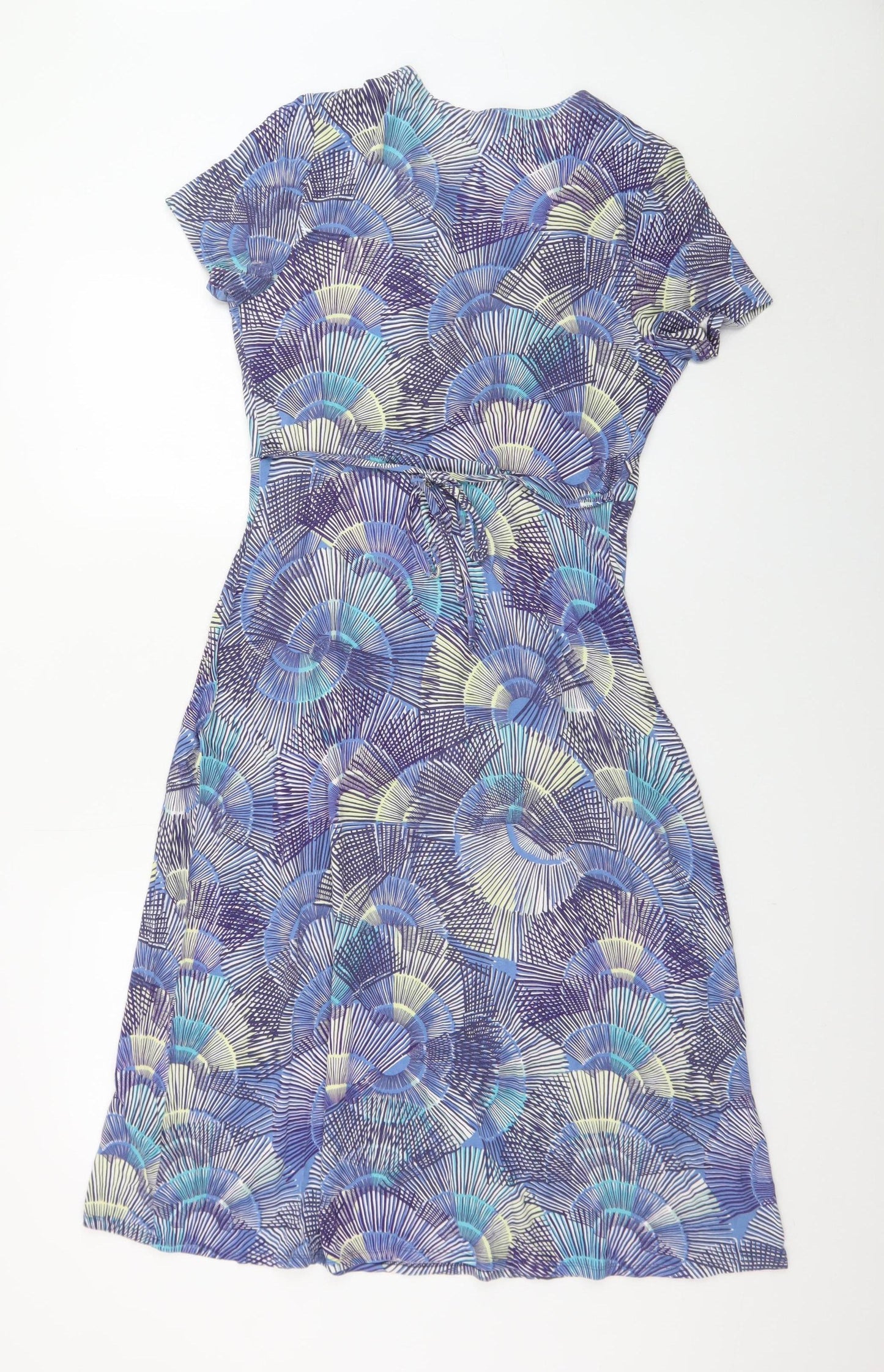Marks and Spencer Womens Multicoloured Size 12 Wrap Dress