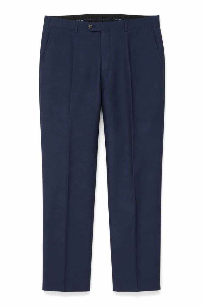 Daniel Grahame Men's Blue 36R Dress Pants Wool Blend Trousers