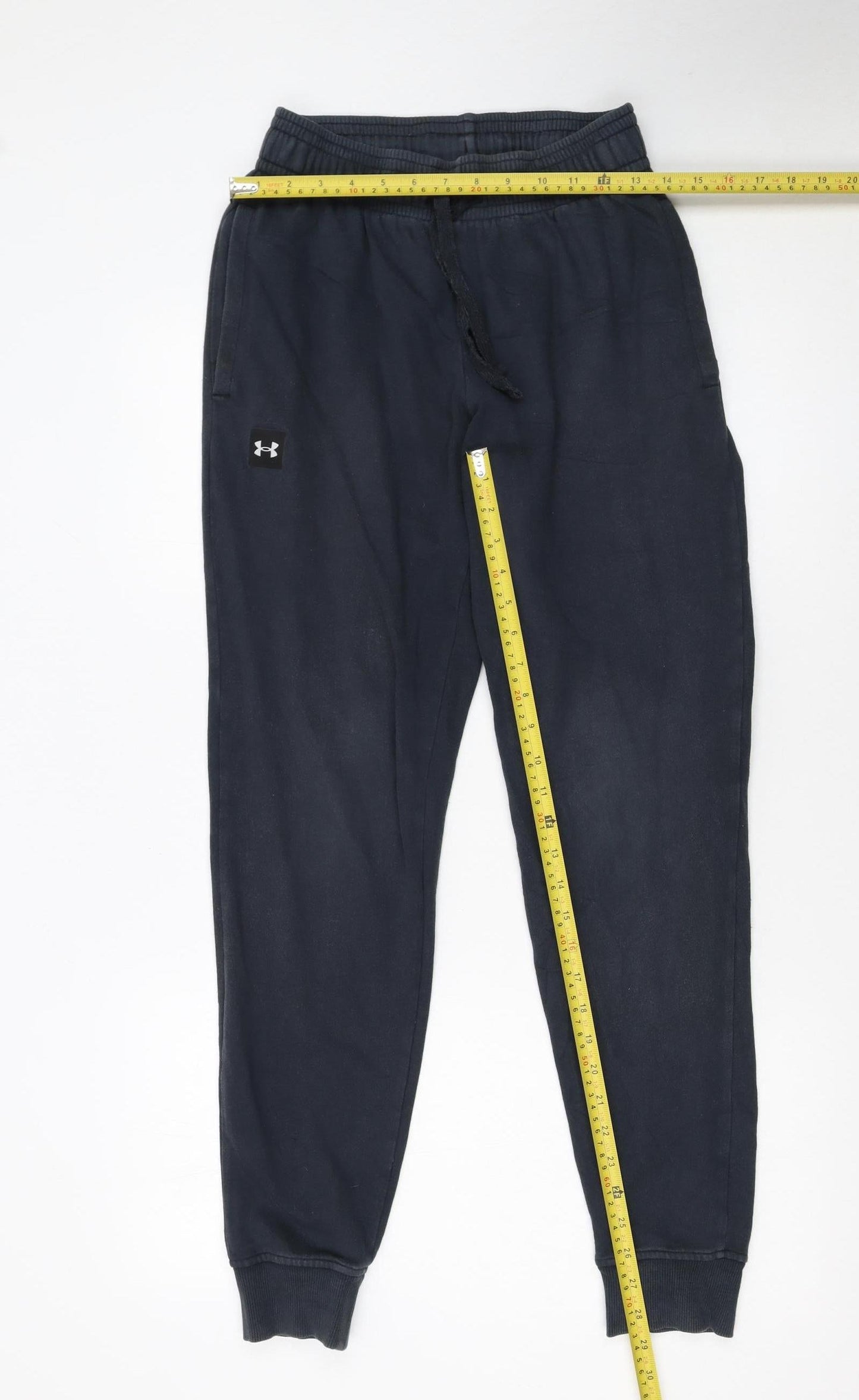 Under Armour Men's Black Jogger Sweatpants Size S Relaxed Fit