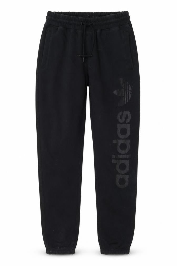 Adidas Womens Black Jogger Sweatpants S Tapered Fit Elastic Waist