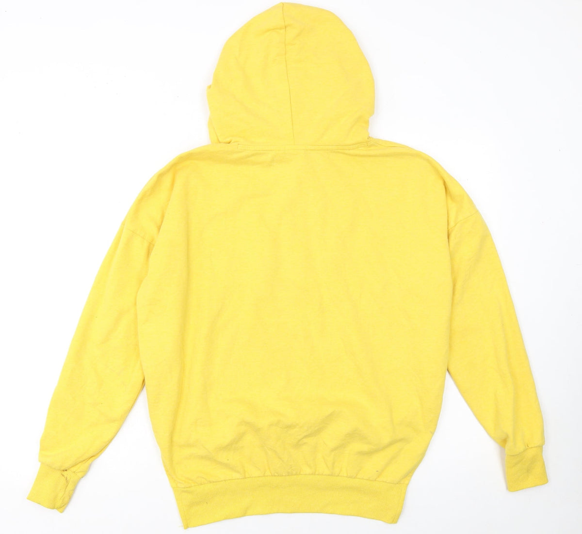 Disney Women Yellow XS Winnie the Pooh Pullover Hoodie Sweatshirt