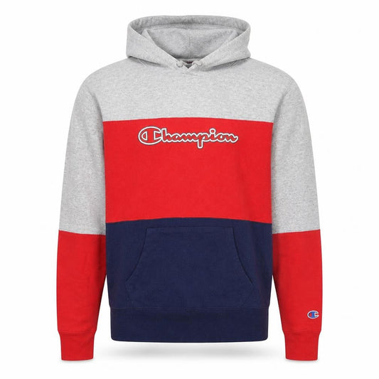 Champion Men's Multicoloured Pullover Hoodie Small Sports Style