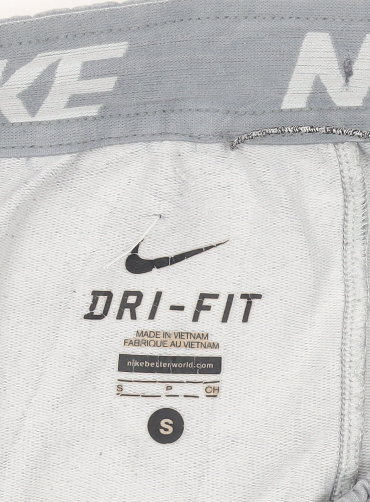 Nike Men's Grey Dri-FIT Jogger Activewear Trousers Size S