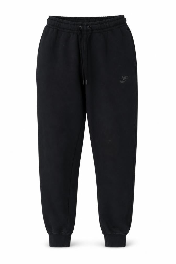 Nike Womens Black XS Fleece Jogger Sweatpants with Logo