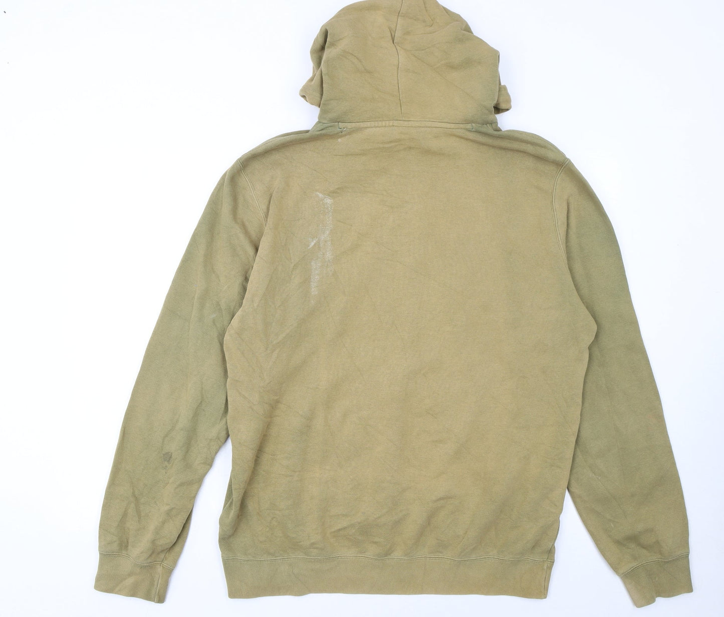Champion Men's Green XL Pullover Hoodie with Logo Print
