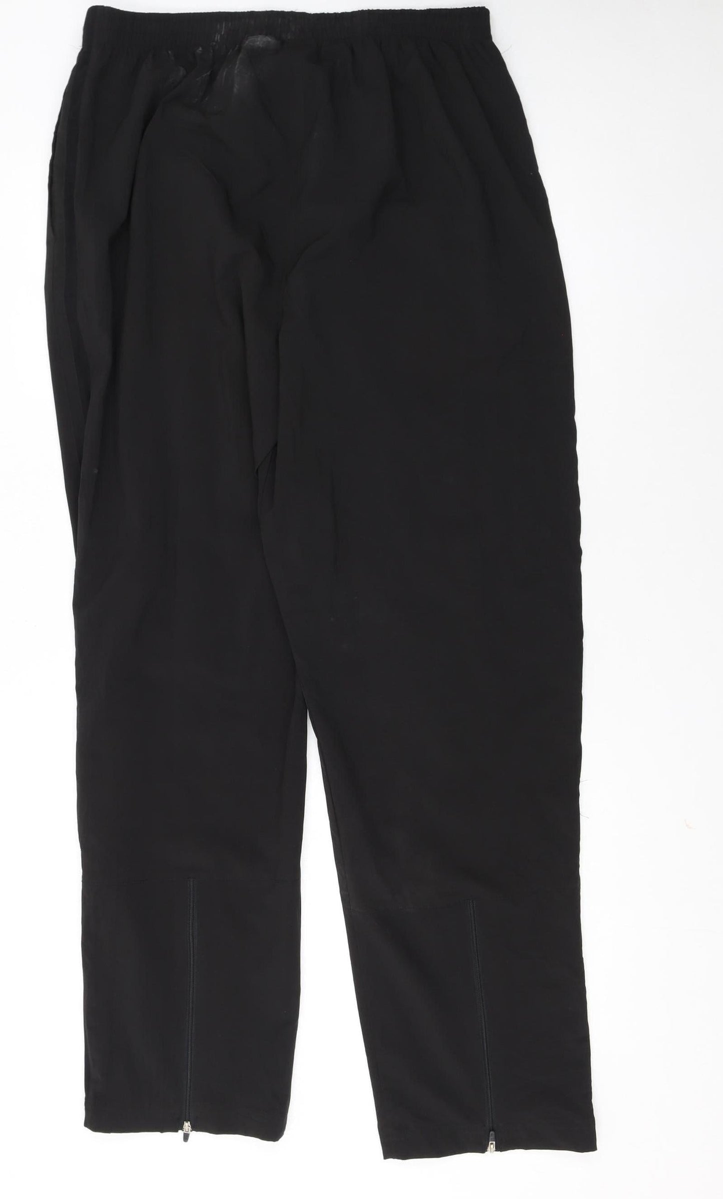 Starter Men's Black Track Pants L 36in Quick Dry Athletic Trousers