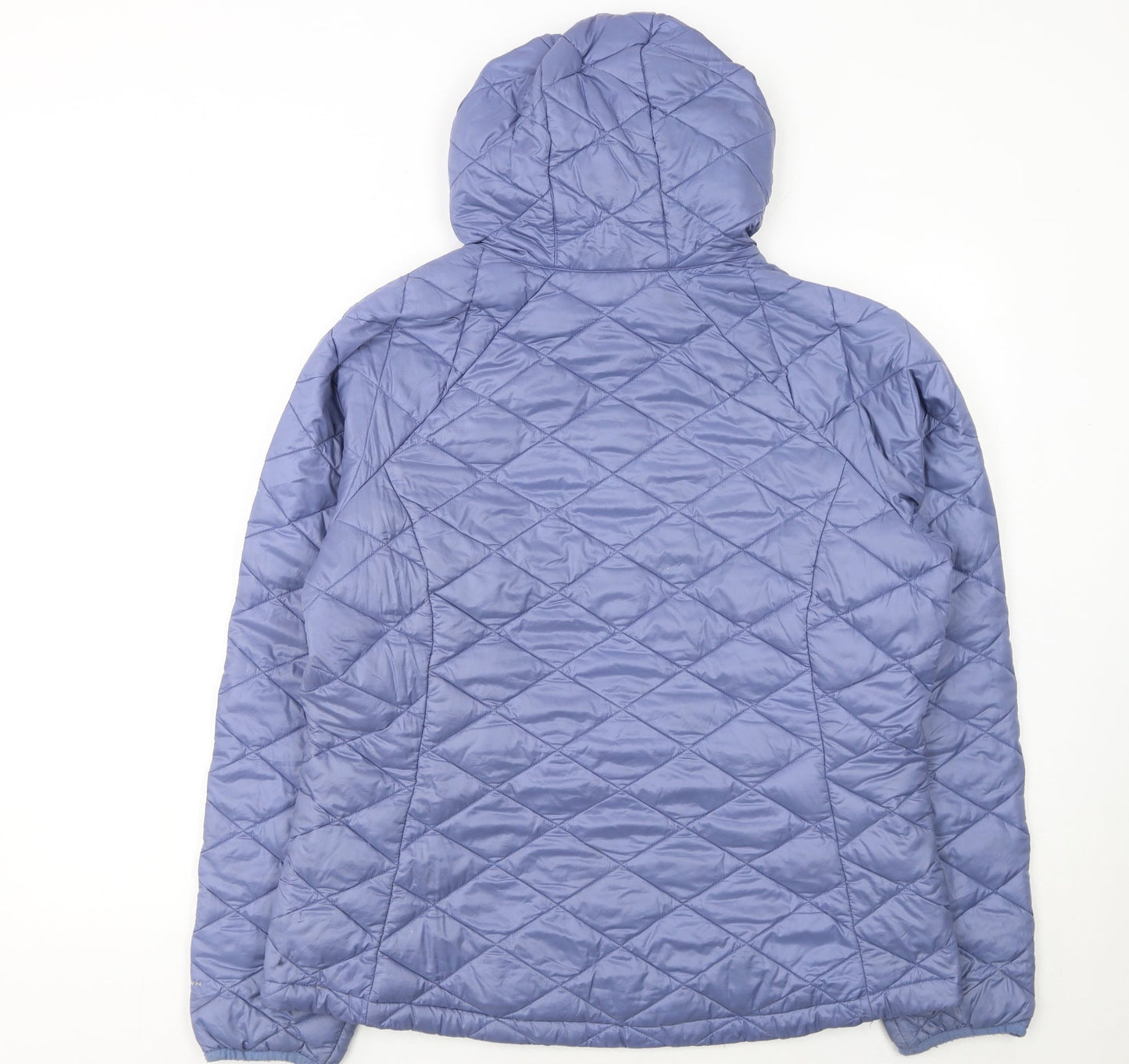Columbia Womens Blue XL Quilted Hooded Puffer Jacket