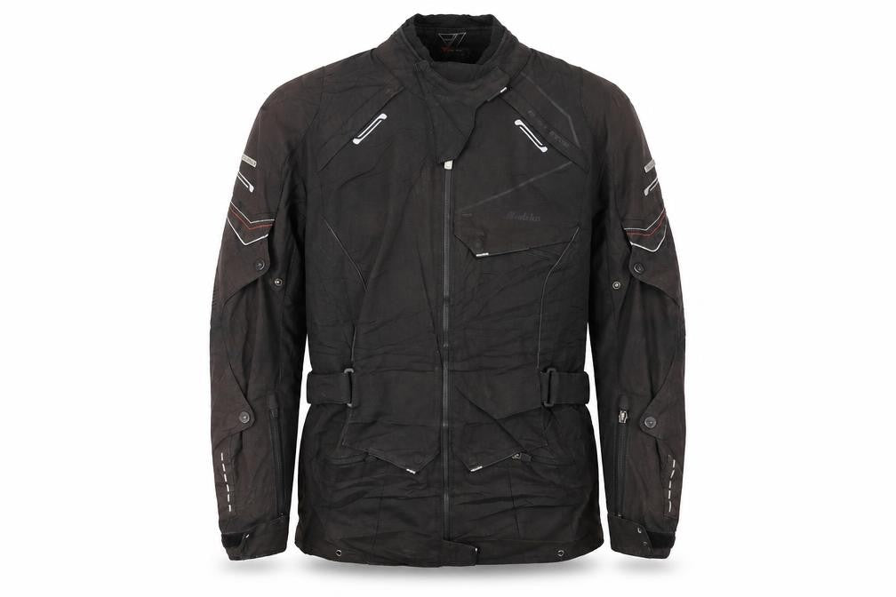 Modeka Men’s Black 40 Motorcycle Jacket Waterproof Windproof