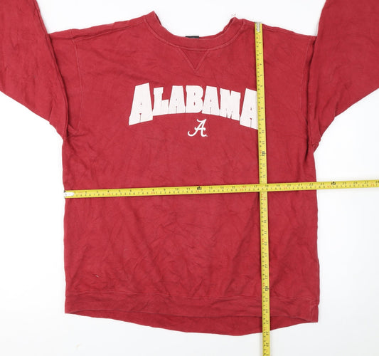 Starter Alabama Red Crew Neck Sweatshirt Men's Large Cotton